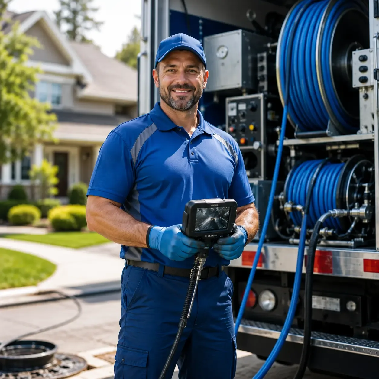 Local outdoor drain cleaning specialists in Bluffton, MN